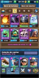 Conta Clash royale rei 11