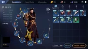 Conta MIR4 SA11 LVL64 - 70K