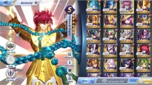 Conta Saint Seiya Awakening top server SSA