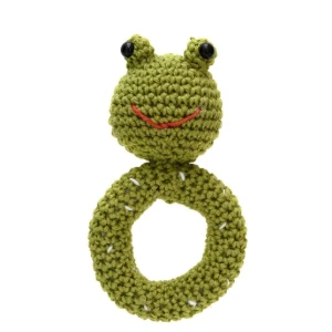 Chocalho Sapinho Amigurumi - Artesanato e Personalizados