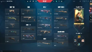 Conta Fa Valorant (Prata 1 Com Skins De Passe)