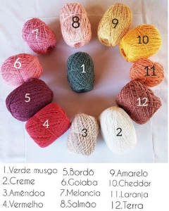 Kit São João Flores de Crochê para Aplique - Artesanato e Personalizados