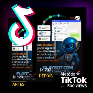 Método TIKTOK - 500 visualizações a cada 3 minutos - Outros