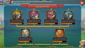 Conta Lords 840M (790k de gema, 11,5m de tropa-5m t4) - Lords Mobile