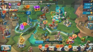 Conta Lords 840M (790k de gema, 11,5m de tropa-5m t4) - Lords Mobile