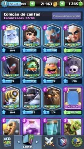 Conta Lv12 - Clash Royale