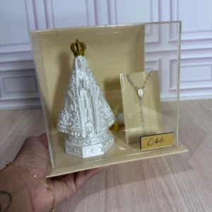 Caixa padrinhos batismo e casamento - Artesanato e Personalizados