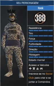 Conta GTA V para PC + 300 MILHÕES + LVL388