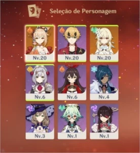 Yoimiya + Agitação Trovejante ar 11 NA - Genshin Impact