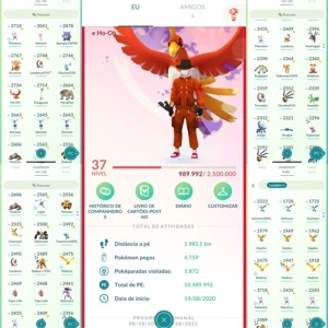 Conta Pokemon Go Nível 37 - Pokémon