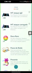 Conta a venda - Pokémon