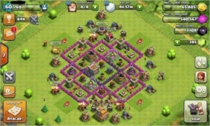 Clash of Clans CV7 quase full.
