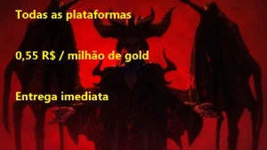 Gold Diablo 4 - 1 Milhão - Temporada Dos Malignos - Softcore - Blizzard