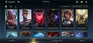VENDO CONTA GM ULTIMAS SEASONS - MAIS DE 500,00 EM SKINS  - League of Legends: Wild Rift LOL WR