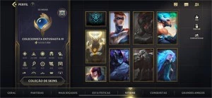 VENDO CONTA GM ULTIMAS SEASONS - MAIS DE 500,00 EM SKINS  - League of Legends: Wild Rift LOL WR