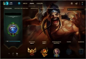 Conta LOL Gold 51 BARATA - League of Legends