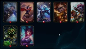Conta League of Legends, 183 skins, 149/158 campeões LOL