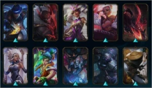 Conta League of Legends, 183 skins, 149/158 campeões LOL