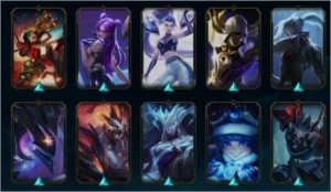 Conta League of Legends, 183 skins, 149/158 campeões LOL
