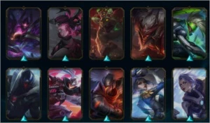 Conta League of Legends, 183 skins, 149/158 campeões LOL