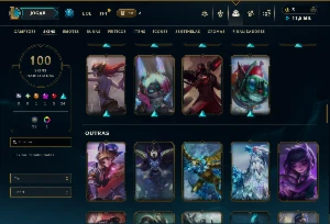 Ferro 2 com 150 Champs e 100 Skins ( Mais de 15 Jogos ) - League of Legends LOL