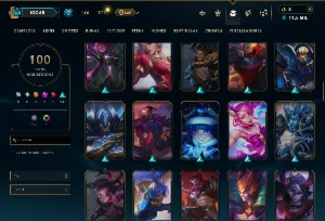 Ferro 2 com 150 Champs e 100 Skins ( Mais de 15 Jogos ) - League of Legends LOL