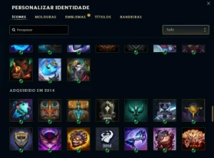 Conta Antiga Lol Rammus Rei Kayle Juíza - League of Legends