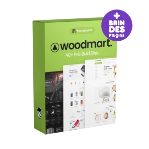 Loja Virtual Woodmart Woocommerce + Plugins