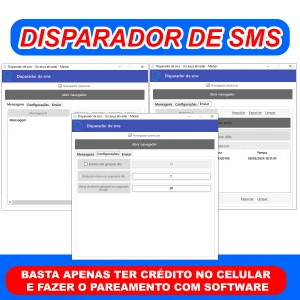 Disparador de SMS para PC - Lic. Anual - Outros