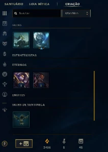 Conta League of Legends Full Acesso - 129 Champs e 53 Skins LOL