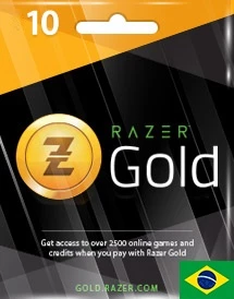 R$10,00 Razer - Rixty Prepaid Game Card (BR) - Gift Cards