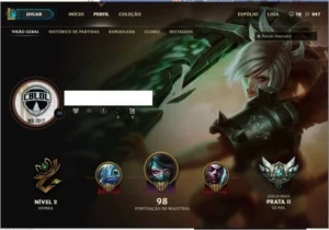 Conta lol prata 2 mmr alto 3 PAGINAS de runa - League of Legends