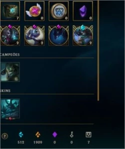 Conta lol prata 2 mmr alto 3 PAGINAS de runa - League of Legends