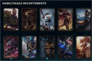 Conta borda Ouro - League of Legends LOL