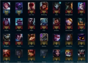 Conta borda Ouro - League of Legends LOL