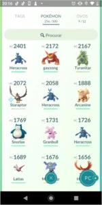 Conta Pokémon GO Level 25
