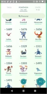 Conta Pokémon GO Level 25