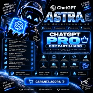 Chatgpt PRO compartilhado 15 dias / ASTRA 6.0 OFICIAL! - Outros