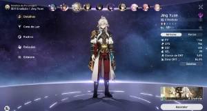 Star Rail - Ruan Mei + Jing Yuan arma assinatura + Kafka  - Outros