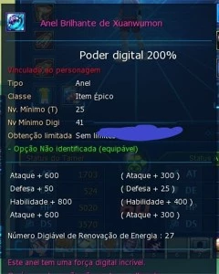VENDO CONTA TOP LADMO SERVER OMEGAMON - Digimon Masters Online