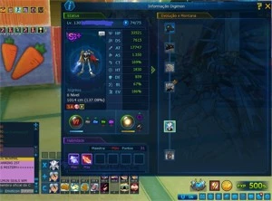 VENDO CONTA TOP LADMO SERVER OMEGAMON - Digimon Masters Online