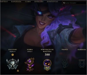conta league of legends serve br LOL