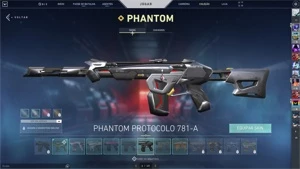conta de valorant mais de 1500 em skins