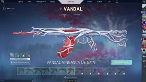conta de valorant mais de 1500 em skins