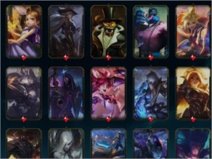 Conta unranked com 292 skins e 30 cromas. - League of Legends LOL