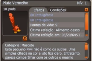[PROMOÇÃO] Piuta vermelho HELIOBOROS - Dofus