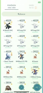 Conta Pokemon go Top 3 Brasil - Pokémon
