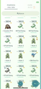 Conta Pokemon go Top 3 Brasil - Pokémon
