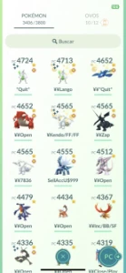 Conta Pokemon go Top 3 Brasil - Pokémon