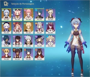 GANYU + YAE MIKO + QIQI 7,5K GEMA - Genshin Impact